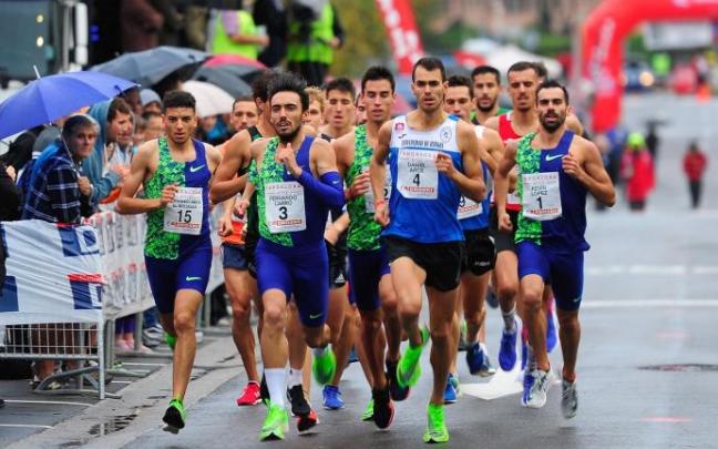 Imagen de la última edición de la Milla de Berango, la de 2019.