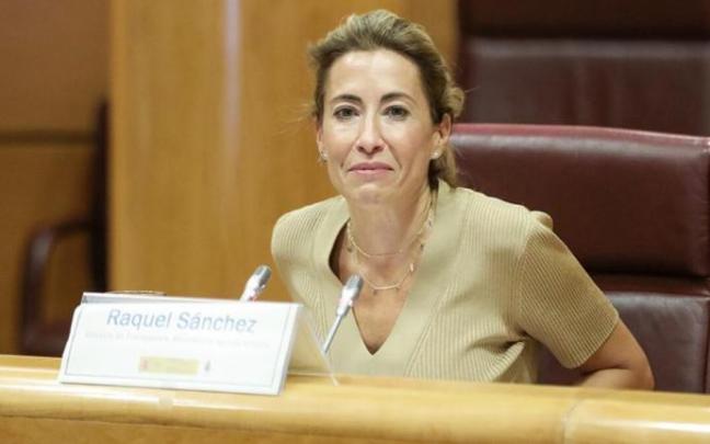 La ministra de Transportes, Movilidad y Agenda Urbana, Raquel Sánchez La ministra de Transportes, Movilidad y Agenda Urbana, Raquel Sánchez