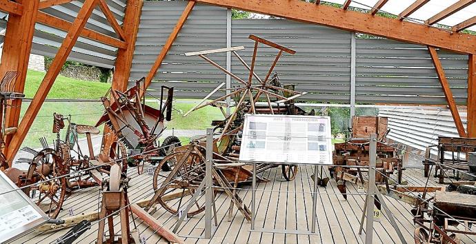 Muestra de los elementos que se pueden ver en el Museo Etnográfico de Peñacerrada.