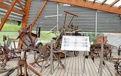Muestra de los elementos que se pueden ver en el Museo Etnográfico de Peñacerrada.