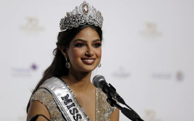 La india Harnaaz Sandhu, ganadora de Miss Universo La india Harnaaz Sandhu, ganadora de Miss Universo