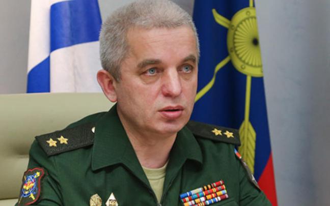 El coronel general ruso Mijaíl Mizíntsev.