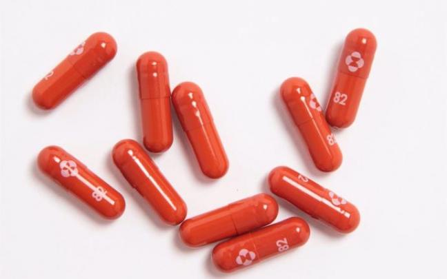 Cápsulas de molnupiravir