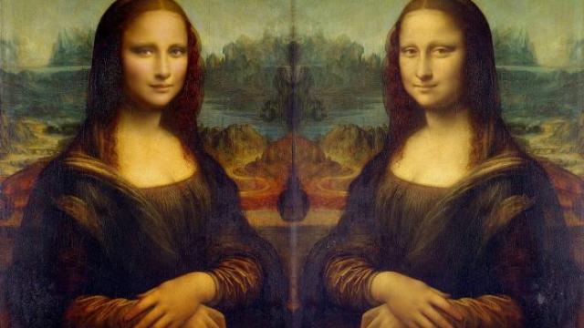Collage de la obra Gioconda.