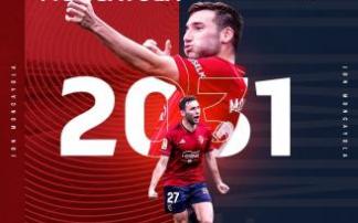 Moncayola ha renovado con Osasuna hasta 2031