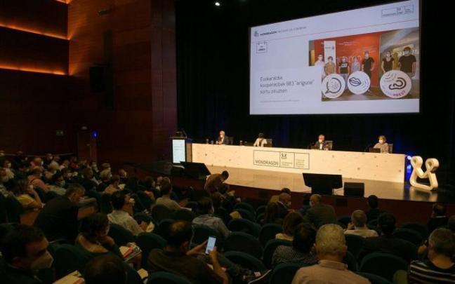 Imagen de la asamblea de la corporación el año pasado en el Kursaal