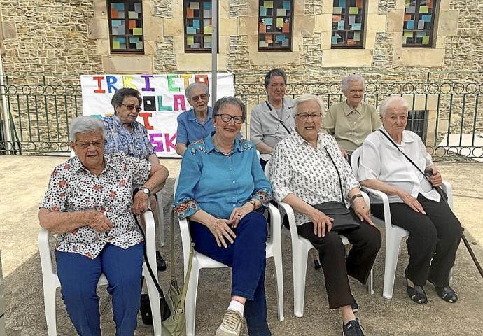 Religiosas, en su mayoría de la comunidad de Bergara. Foto: MLI