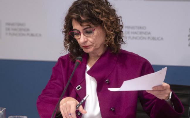 La ministra de Hacienda, María Jesús Montero La ministra de Hacienda, María Jesús Montero