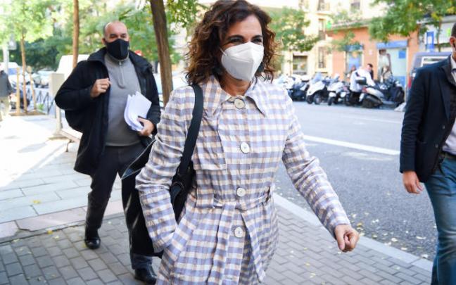 La ministra de Hacienda, María Jesús Montero. La ministra de Hacienda, María Jesús Montero.