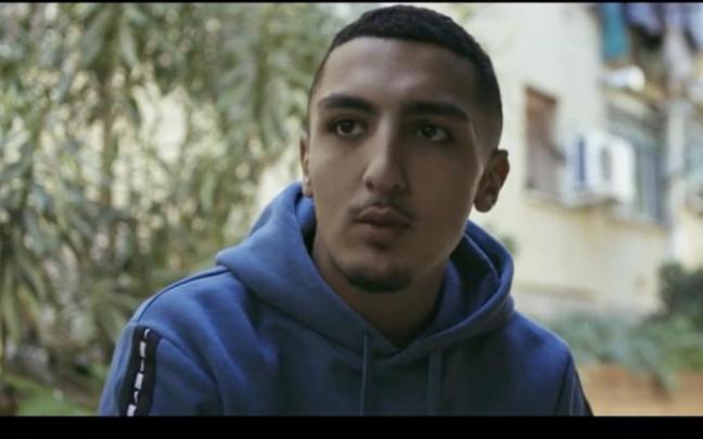 El rapero Morad. El rapero Morad.