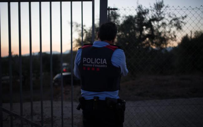 Un agente de los Mossos, en una imagen de archivo.