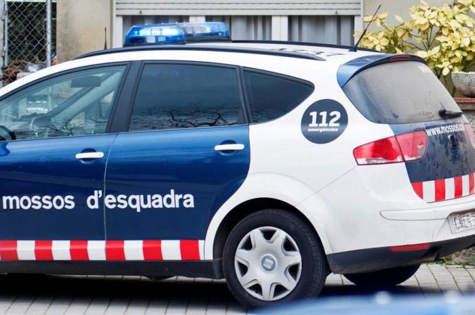 Una patrulla de los Mossos d'Esquadra.