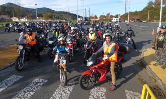 Las motos se ubicarán en el parking central de La Arboleda.