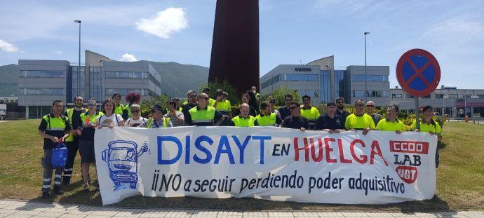 Plantilla de Disayt en la Ciudad del Transporte.