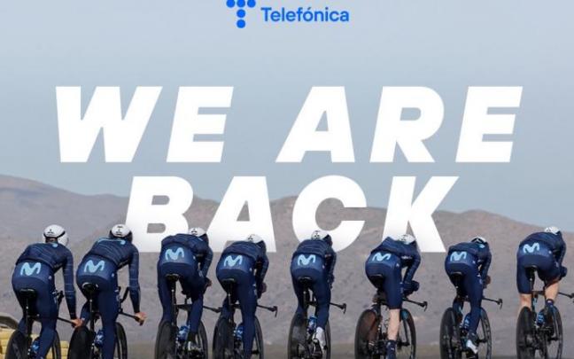 El Movistar Team presenta su plantilla para 2022. El Movistar Team presenta su plantilla para 2022.