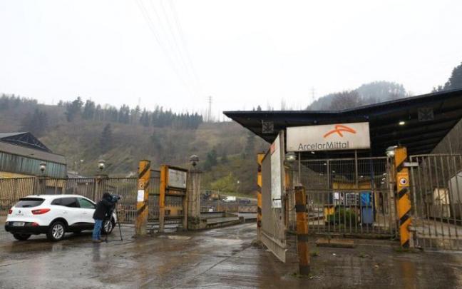 Instalaciones de Arcelor Mittal en Olaberria.