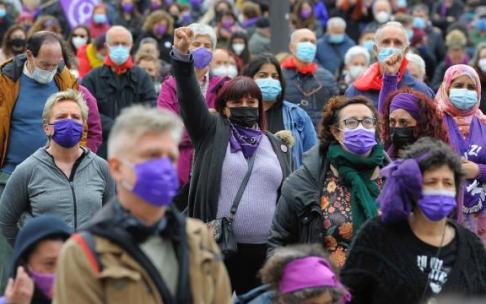 Manifestación del 8-M del año pasado.