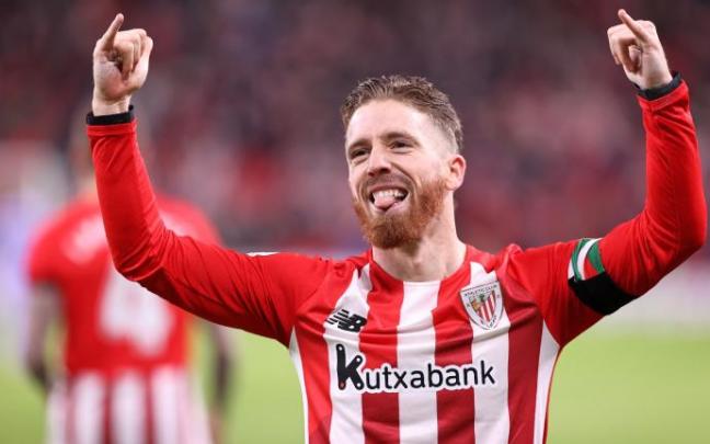 Iker Munain, capitán del Athletic, ha vuelto a los entrenamientos tras superar el covid