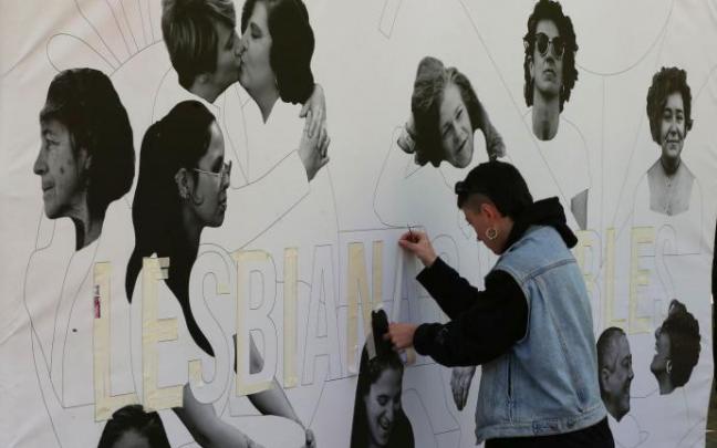 Imagen del mural presentado este martes