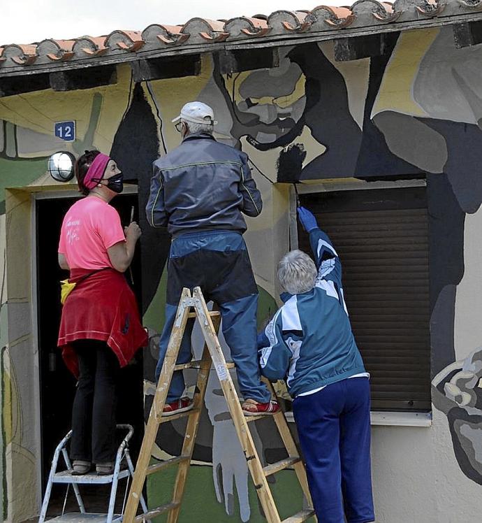 Mural en Gazeta.