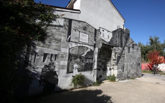 Imagen del mural, ya reparado
