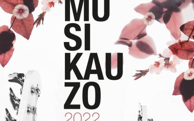Cartel del programa de bandas locales 'MusikAuzo' de Bilbao.