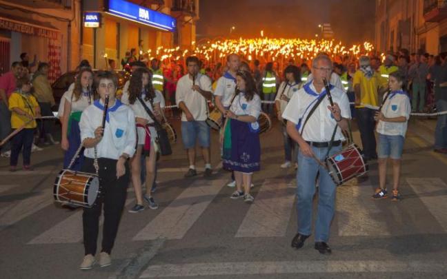 La bajada de antorchas es sin duda el plato fuerte de las fiestas patronales de Muskiz. La bajada de antorchas es sin duda el plato fuerte de las fiestas patronales de Muskiz.