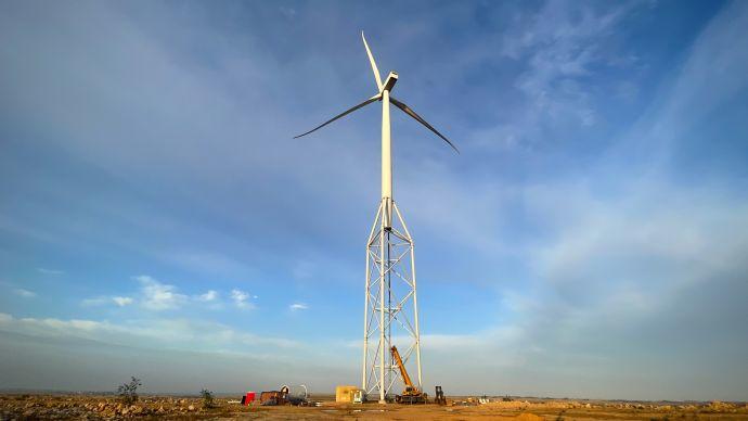 Torre instalada en Marruecos