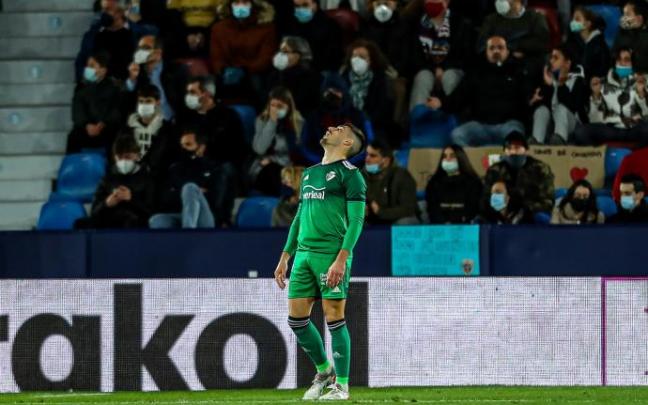 Nacho Vidal en un momento del partido