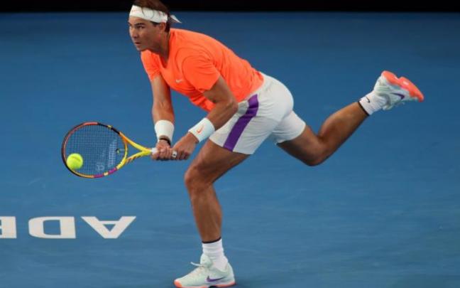 Rafael Nadal, durante una competición Rafael Nadal, durante una competición