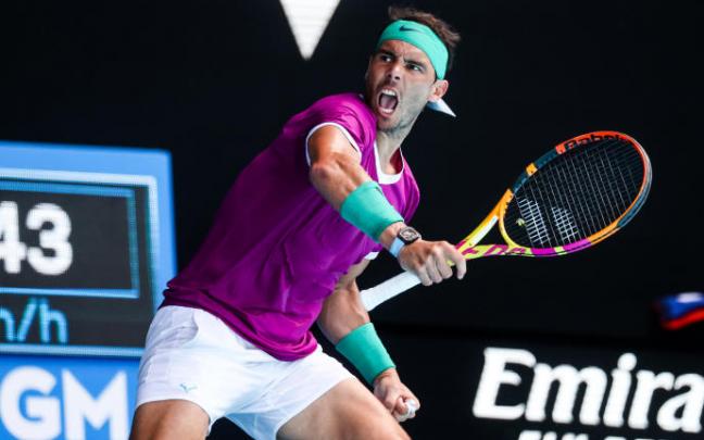 El tenista Rafa Nadal ha avanzado a cuartos de final del Abierto de Australia.