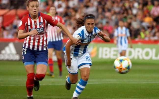 Nahikari García, en su etapa en la Real Sociedad Nahikari García, en su etapa en la Real Sociedad