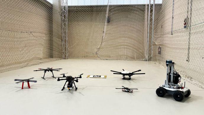 Drones que serán probados por Naitec