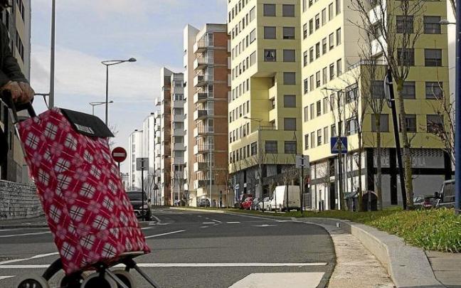 Natalia López, comerciante. "Estoy encantada con haber abierto mi floristería en Zabalgana"