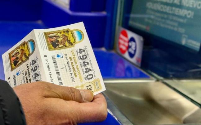 Hacienda se quedará con 72.000 euros de cada décimo del "gordo" de Navidad