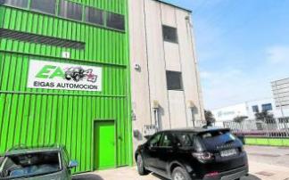 Las nuevas instalaciones de Eigas en Júndiz permiten a la empresa gozar de un amplio espacio de almacenamiento