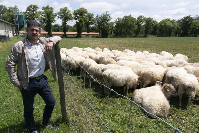 Roberto Ruiz, jefe del departamento de Producción Animal de Neiker