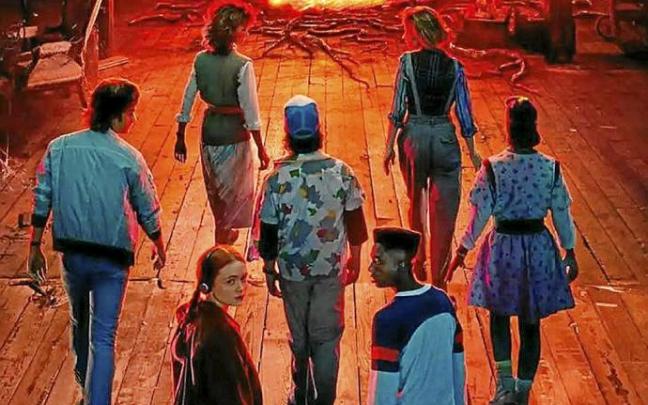 Una escena de 'Stranger Things'. Foto: Netflix Una escena de 'Stranger Things'. Foto: Netflix