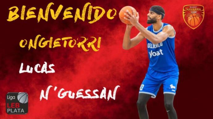 ENERparking Basket Navarra se refuerza con Lucas N´Guessan