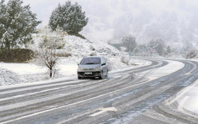 La nieve podría caer por debajo de los 1.000 metros en Euskadi.