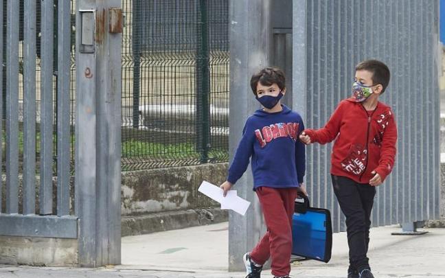 Ikastolen Elkartea reclama que se retire la obligatoriedad de usar mascarilla para los menores de 12 años en espacios al aire libre