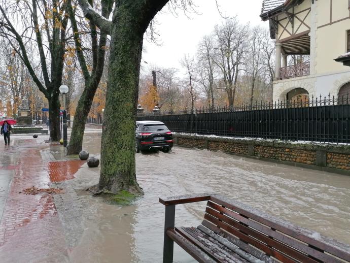 Inundaciones en Vitoria.