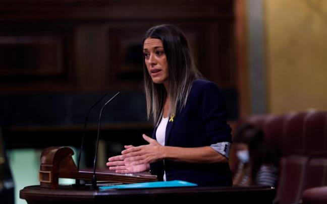 La portavoz de Junts en el Congreso, Míriam Nogueras. La portavoz de Junts en el Congreso, Míriam Nogueras.