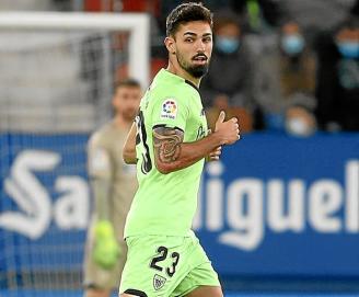 Nolaskoain debutó este curso ante Osasuna. Foto: Borja Guerrero