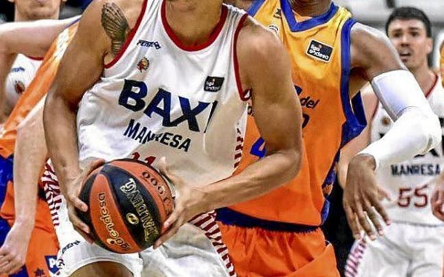 Ismael Bako, ex del Asvel, ha dado con sus huesos en Manresa. Foto: DNA