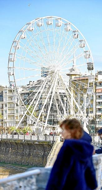 Donostia: la noria gira por última vez