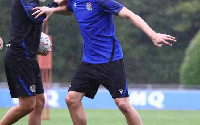 Sorloth, ejercitándose junto a Ansotegi Sorloth, ejercitándose junto a Ansotegi