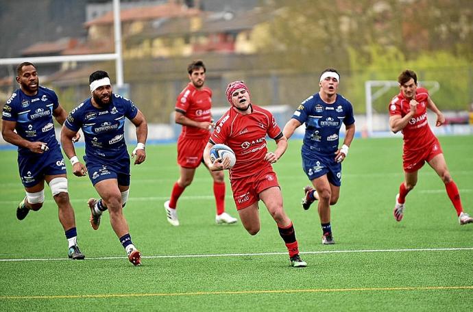 Erlantz Garmendia, que la temporada pasada jugó un gran partido ante el VRAC en Altamira, será la única baja del Ordizia en el Pepe Rojo.