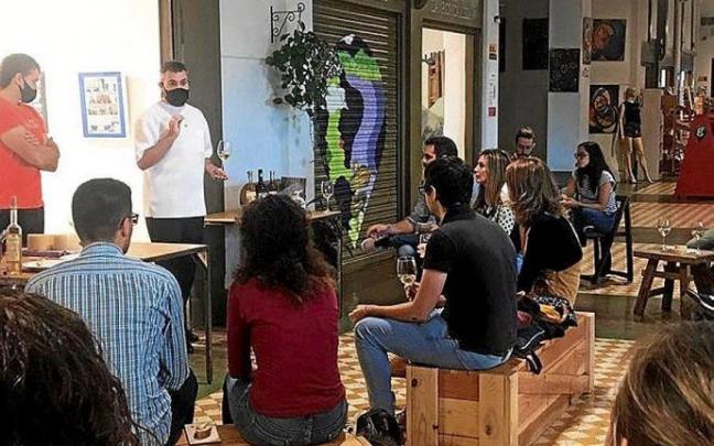 Edición anterior de una 'Cata a dos manos'. Foto: Geltoki