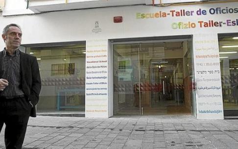 El local del Taller de Oficios se transformará en un novedoso proyecto de comedor. Foto: A. Larretxi